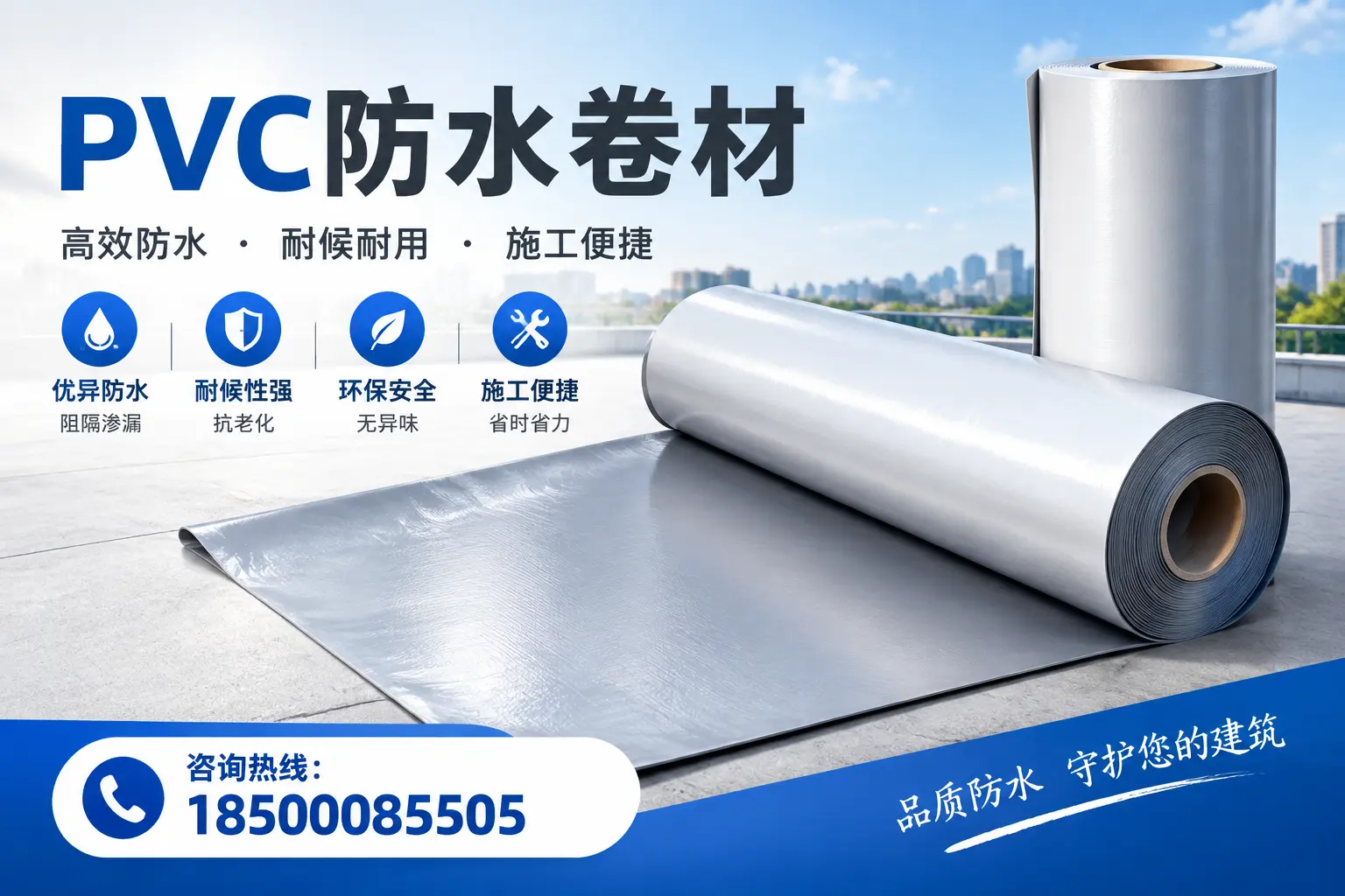 对比不同品牌PVC防水卷材的性价比,帮助南宁用户选择